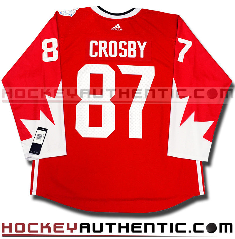 sidney crosby team canada jersey