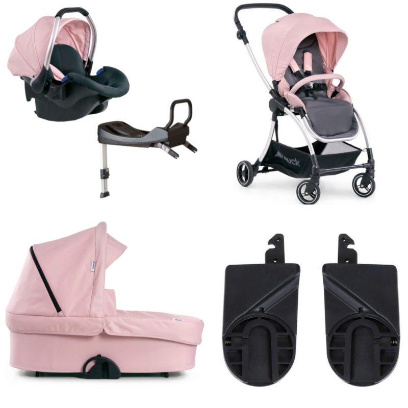 pink 3 in 1 travel system