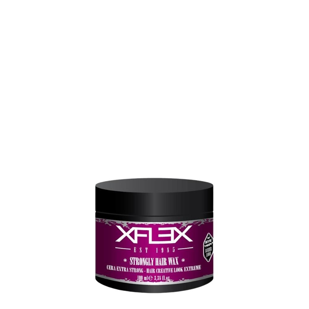 edelstein xflex strongly hair wax, cera capelli professionale lucida massima tenuta 100ml uomo