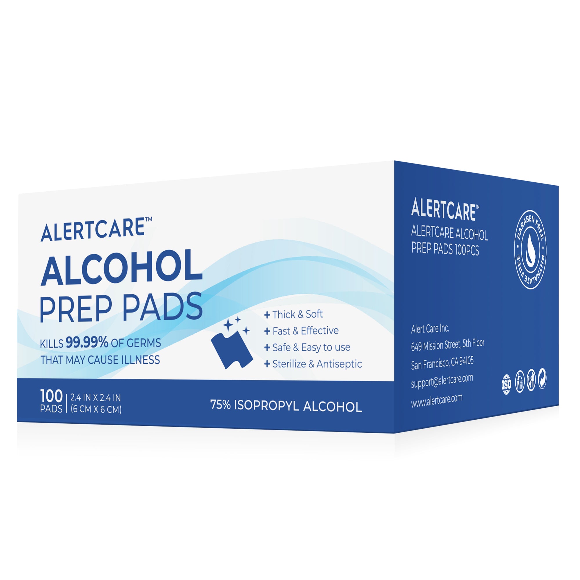 alcohol prep pads use