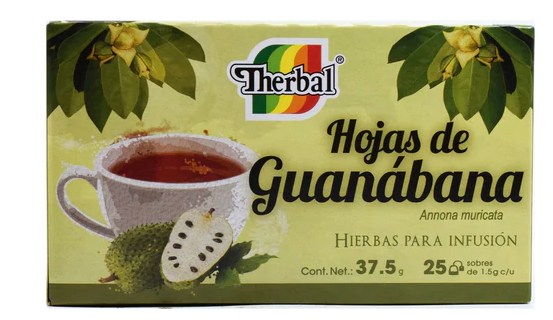 THERBAL TE DE HOJA DE GUANABANA  | Orgánico y Sano