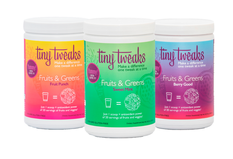Tiny Tweaks Berry Good, Fruit Punch, and Sweet Mint