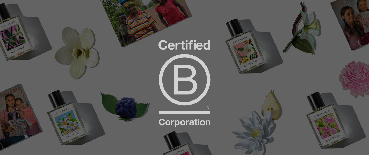 The 7 Virtues Perfume – B-Corp Certified