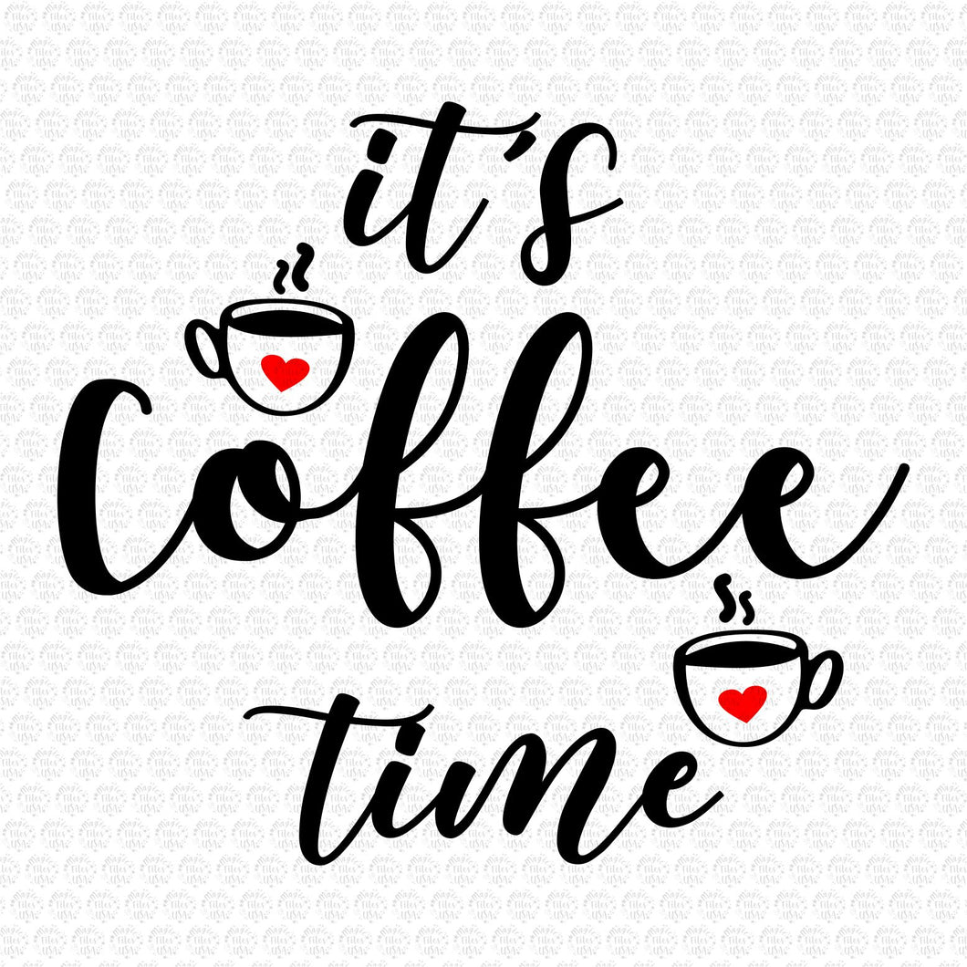 Free Free Coffe Time Svg