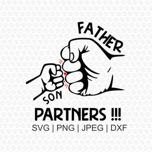 Free Free 300 Father Son Fist Bump Svg SVG PNG EPS DXF File