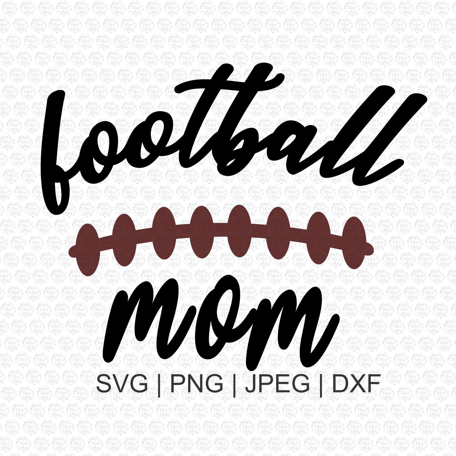 Download Football Mom Svg Svg Files Football Mom Silhouette Svg Cricut Svg Trend Svg My Easy Files