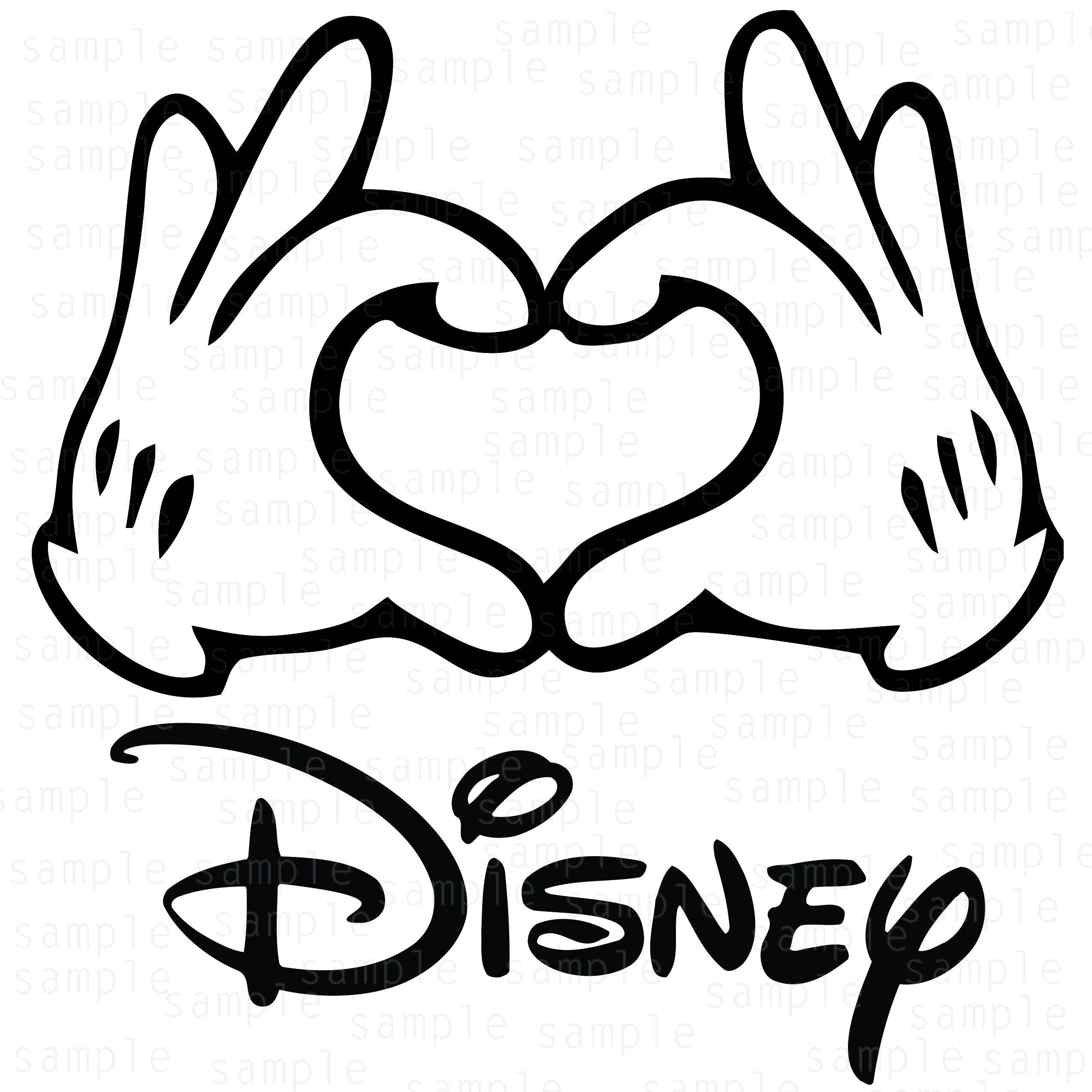 Hands Mickey Disney Hearts Svg Mickey Svg Download Files Svg Files Disney Svg Disneyland Svg Mickey Vector Hands Svg My Easy Files