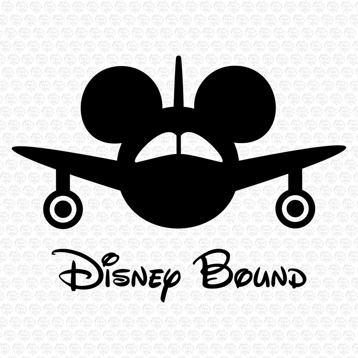 Mickey Mouse Disney Bound Svg, Airplane Mickey Mouse Svg, Download