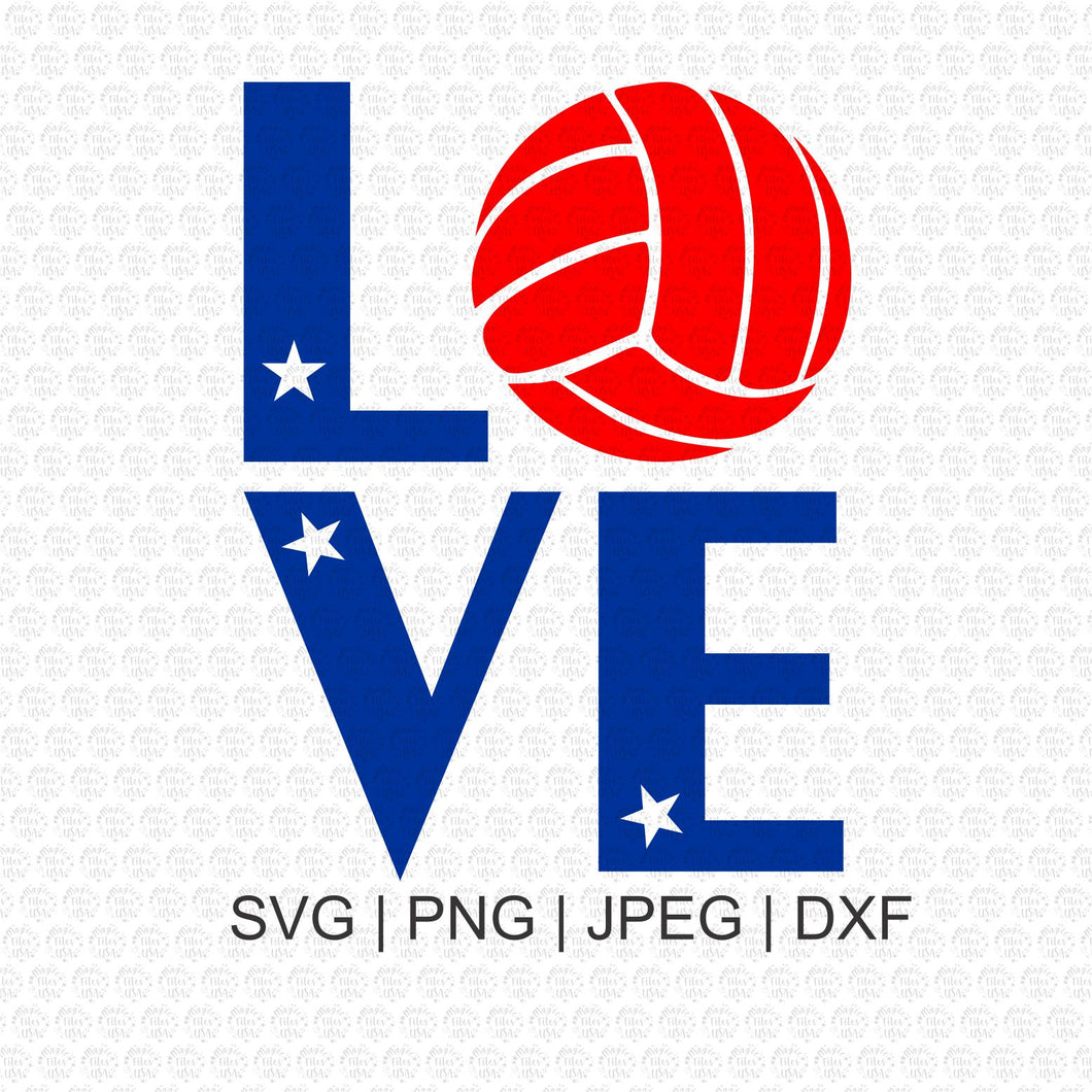 Volleyball Love Svg Volleyball Jpg Svg Files Sports Svg Volleyball Cricut Volleyball Silhouette Silhouette Cut Files Cricut Cut Files My Easy Files