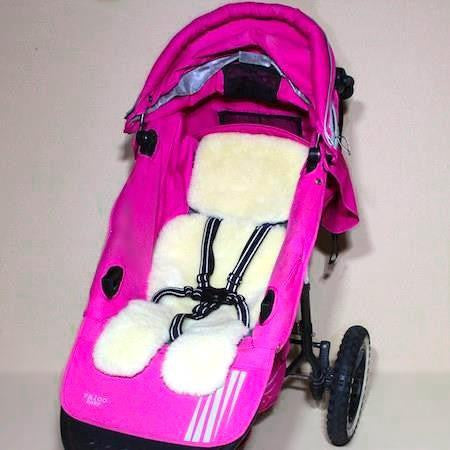 sheepskin stroller liner