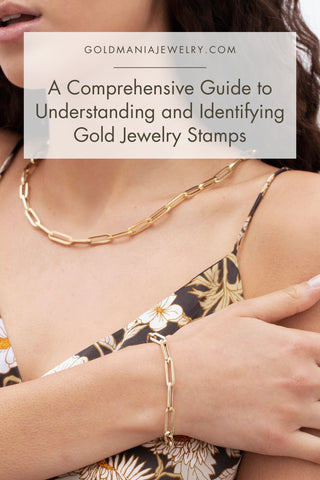 Understanding gold jewelry stamps pin
