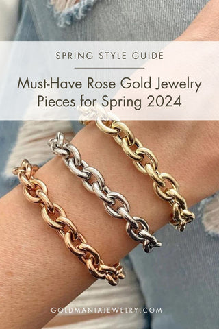 Must-Have Rose Gold Jewelry Pieces Pin