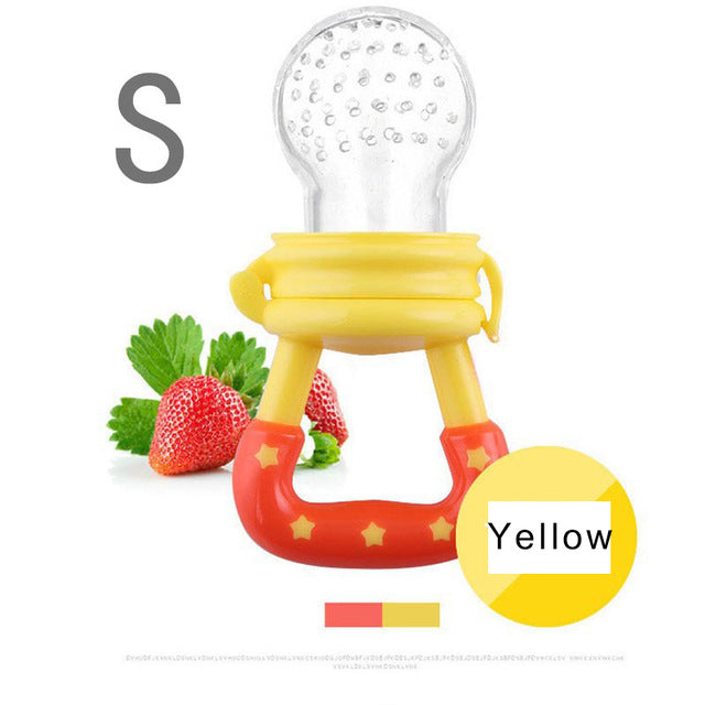 silicone fruit teether