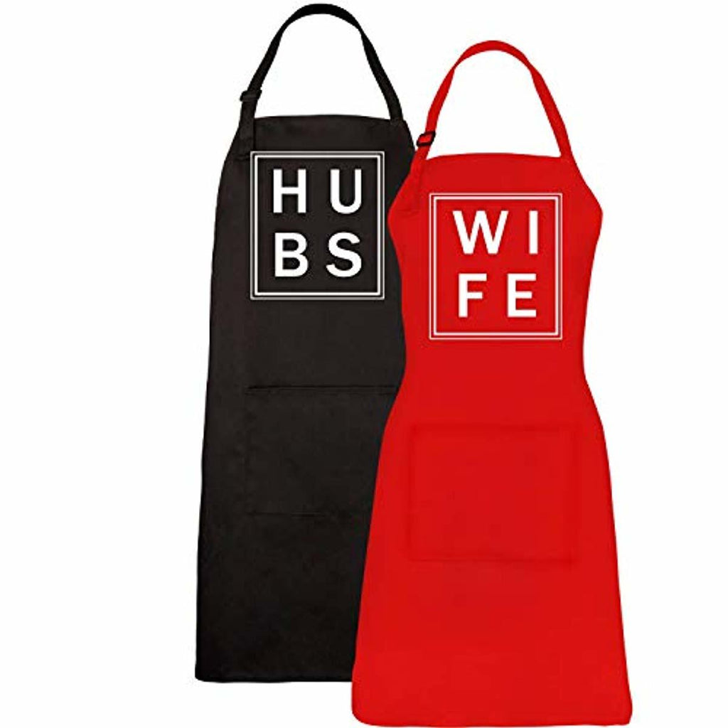 his and her aprons set