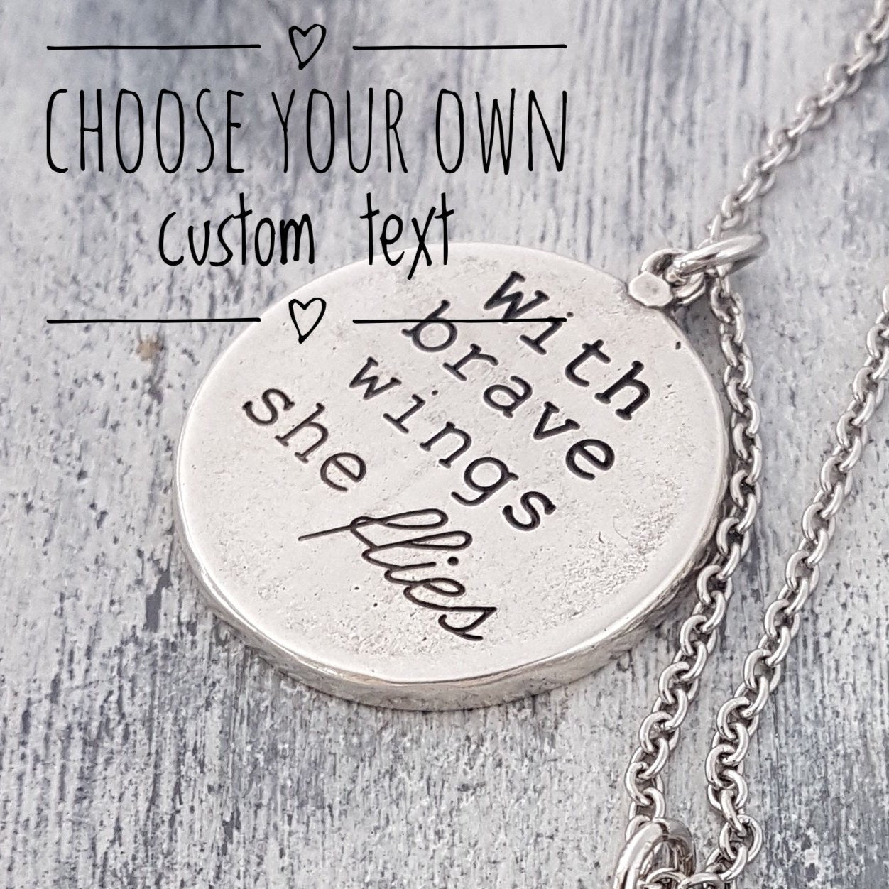 Personalized Necklace Custom Engraved Pendant Name Necklace Person Gwen Delicious Jewelry Designs