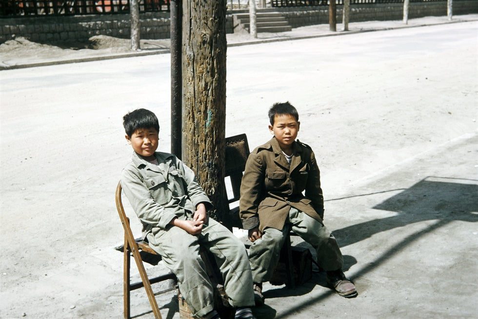 Post-Korean war Kids courtesy of University of Seoul Museum