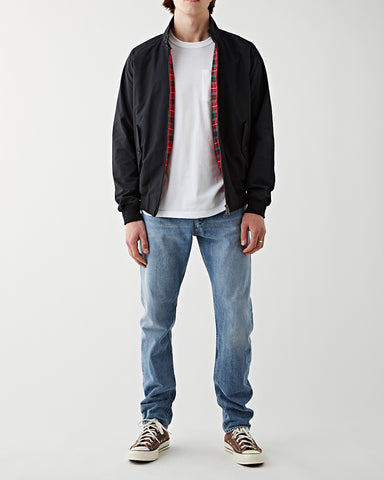 baracuta g9 jacket dark navy