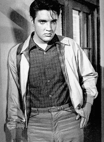 elvis presley baracuta jacket by michael curtiz