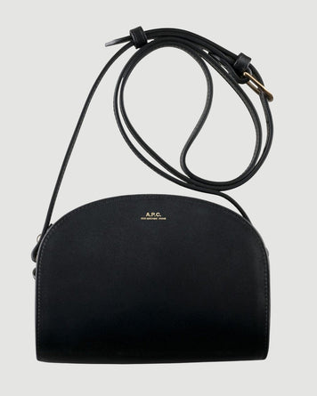 Buy Demi-Lune Lzz Bag Black Bags from A.P.C. - Black (Noir) - Buy Online