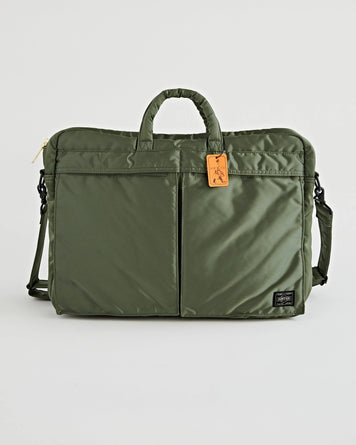 Porter Yoshida – Tanker Short Helmet Bag (S) Sage Green – Tenue de