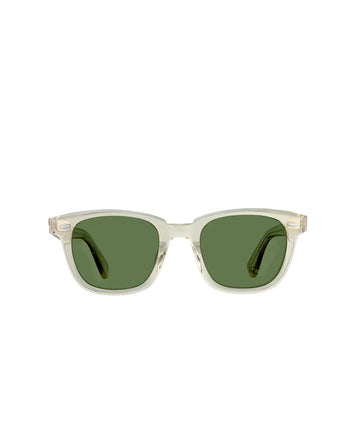 Matilda Butterscotch with Green Lenses Sunglasses