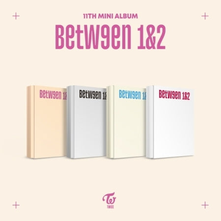 TWICE - [BETWEEN 1&2] 11th Mini Album 4 Version SET – kpopalbums.com