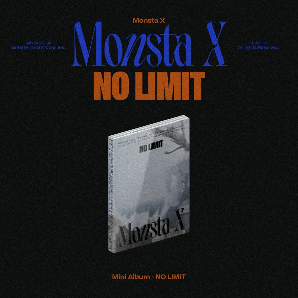 MONSTA X - [NO LIMIT] 10th Mini Album Ver.4
– kpopalbums.com