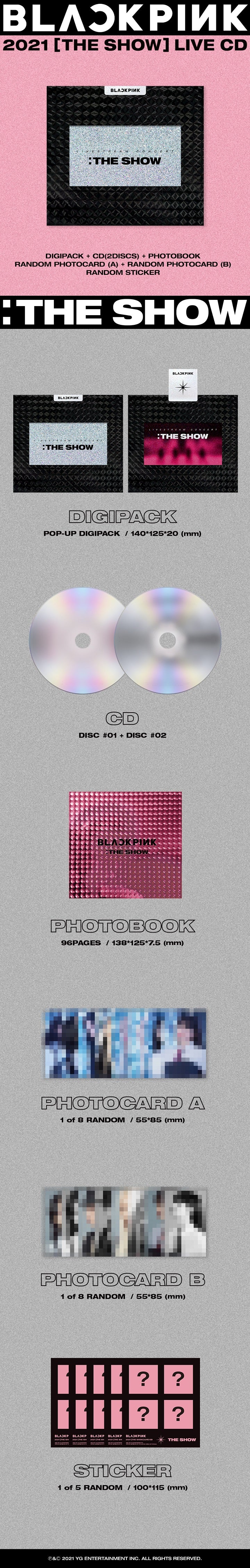 BLACKPINK The show CD cd 新品未開封 ライブ トレカ