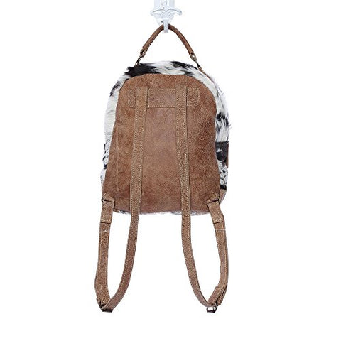 myra cowhide backpack