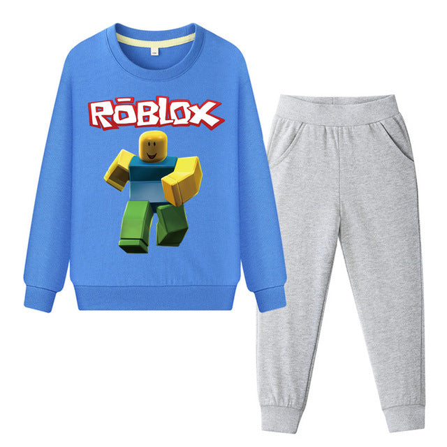 Roblox Clothing Sets Sweatshirt Pants Tracksuits Boys Girls Long Sle 247clothes - skater boy roblox outfits