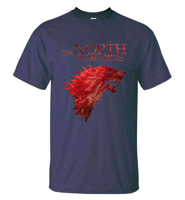 Game Of Thrones House Stark The North Remembers T Shirt Men 247clothes - house s t a r k of the north roblox