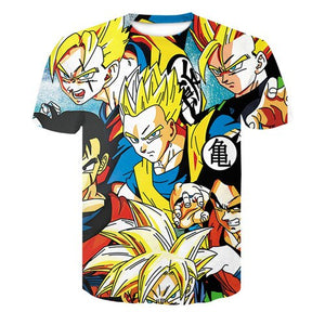 Men S Short Sleeve 3d Anime Clothing Dragon Ball T Shirt Ultra - goku ripped shirt roblox t shirt designs