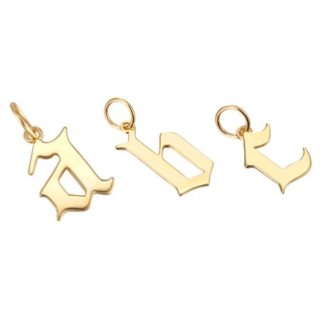 gold alphabet letters - seolgold