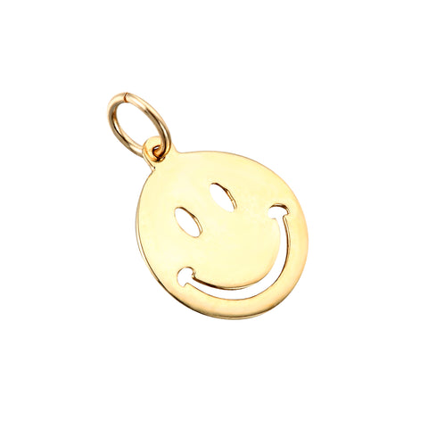 smiley charm - seol gold