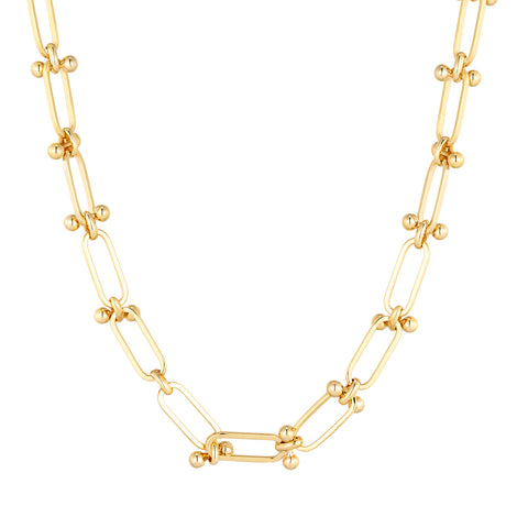 ball and link choker - seol gold