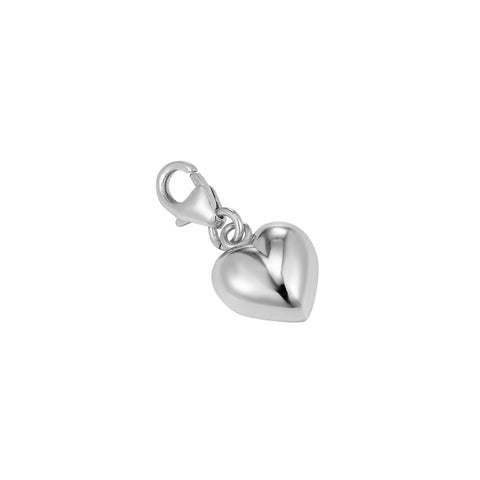 tiny heart charm - seol gold