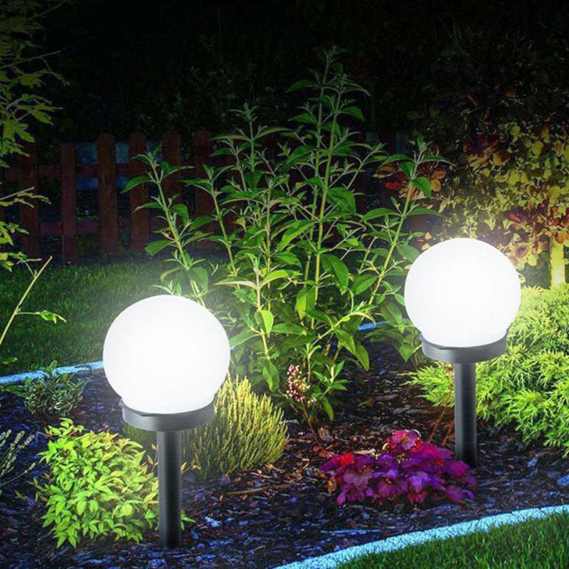 Solar Led Landscape Globes Thegardenersshop