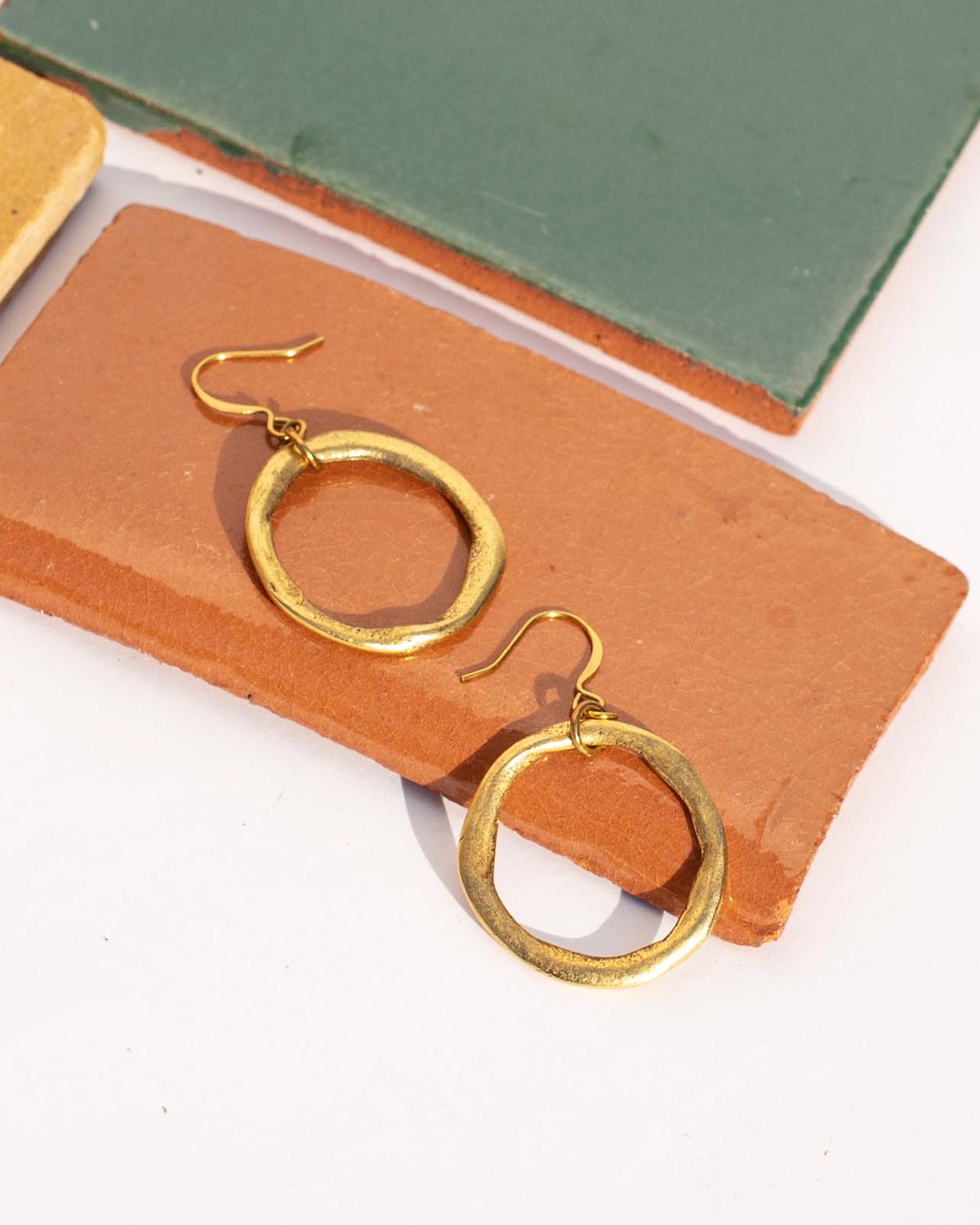 Ethical Gold Hoop Earrings for Women