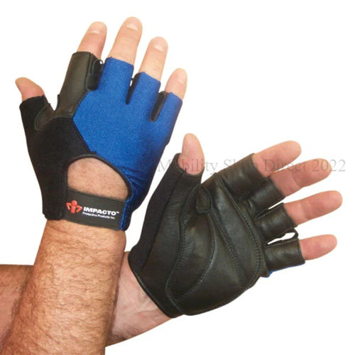 Wheelchair Gloves Half-Finger Pair