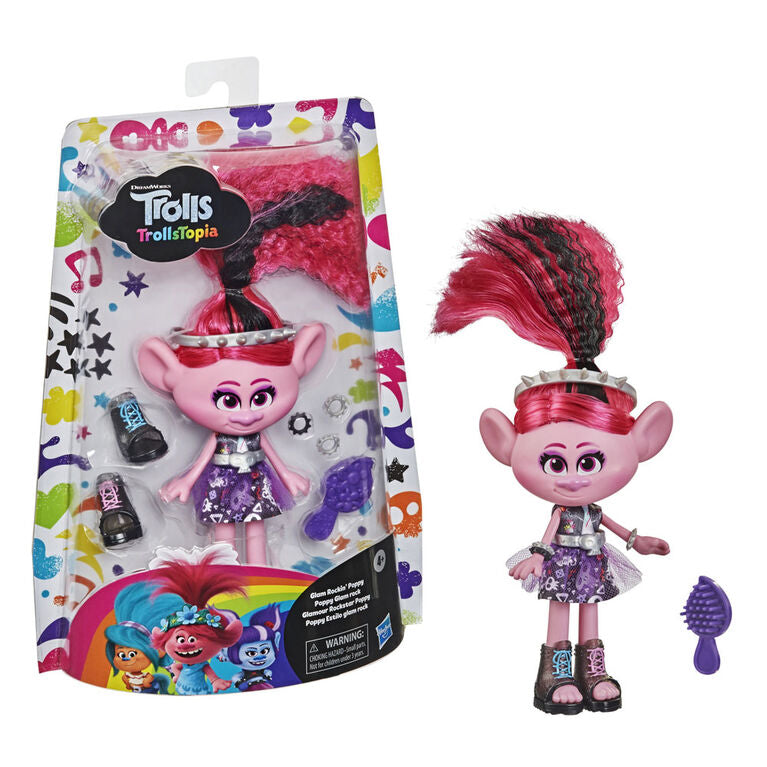 Trolls Trollstopia Surprise Hair Mini-Figures Wave 1 Case