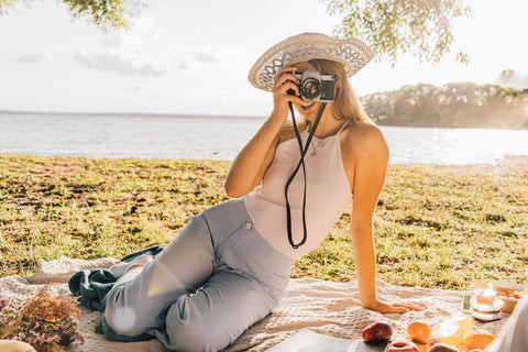 Camera and picnic