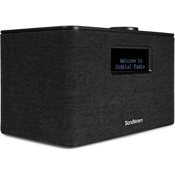 Sandstrom SFSDAB17 Portable DAB+/FM Bluetooth Radio - Black