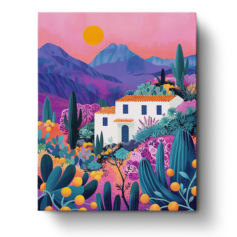 Mexican Landscape - BestPaintByNumbers product image