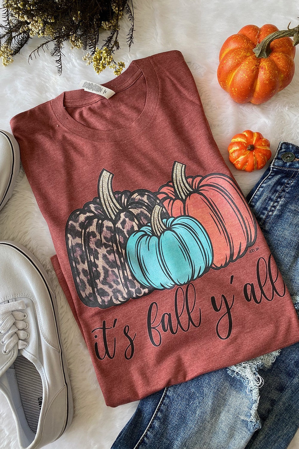 Pre Order It's Fall Y'all Graphic Tee