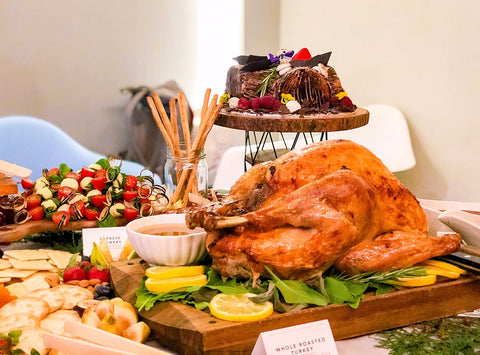 Christmas Grazing Table Roasted Turkey