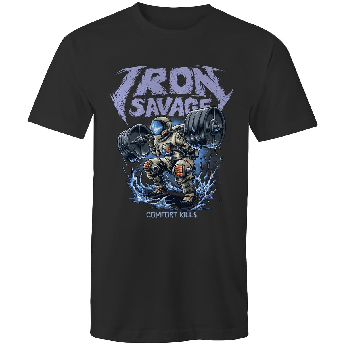 Astronaut Comfort Kills T Shirt Au Iron Savage Apparel 