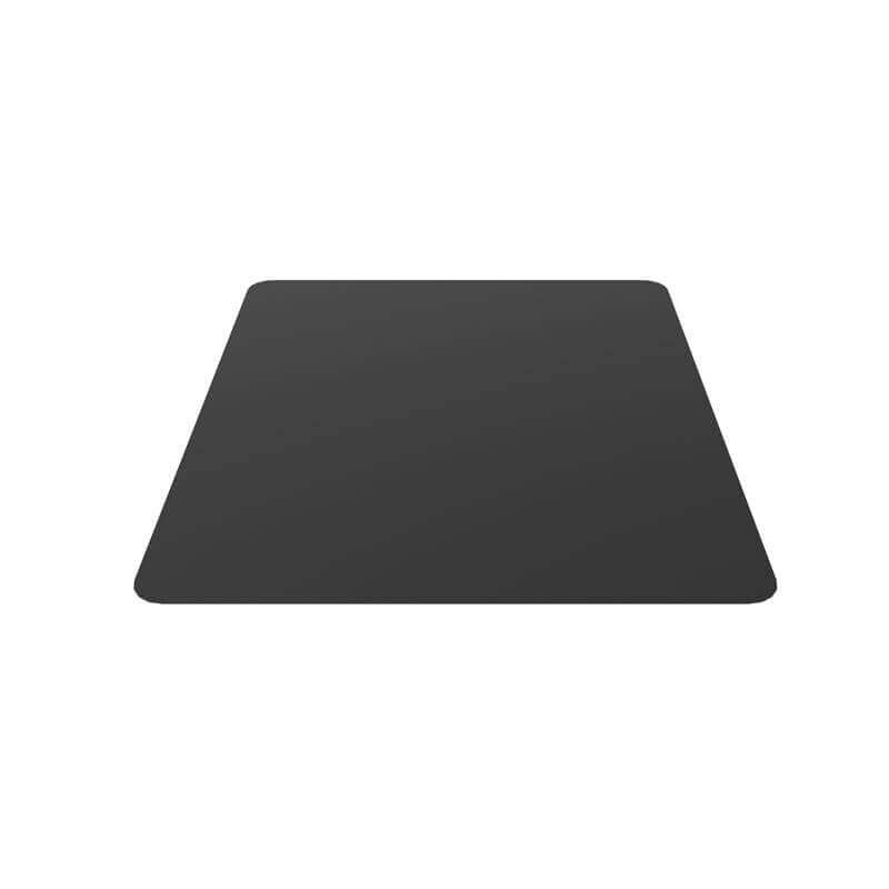 41 1/4" X 44" BLACK STEEL HEARTH PAD - The Cabin Depot product image