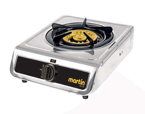 MARTIN Portable Outdoor Single Burner 10,000 BTU Bottle Top Propane Stove