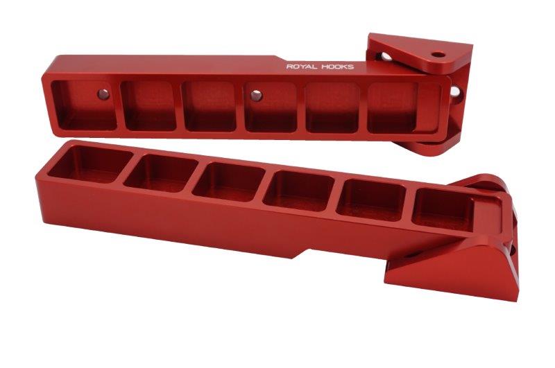 Jeep Wrangler JK - JKU Tailgate Hinges - Aluminum (Royal Hooks) Red – Royal  Hooks