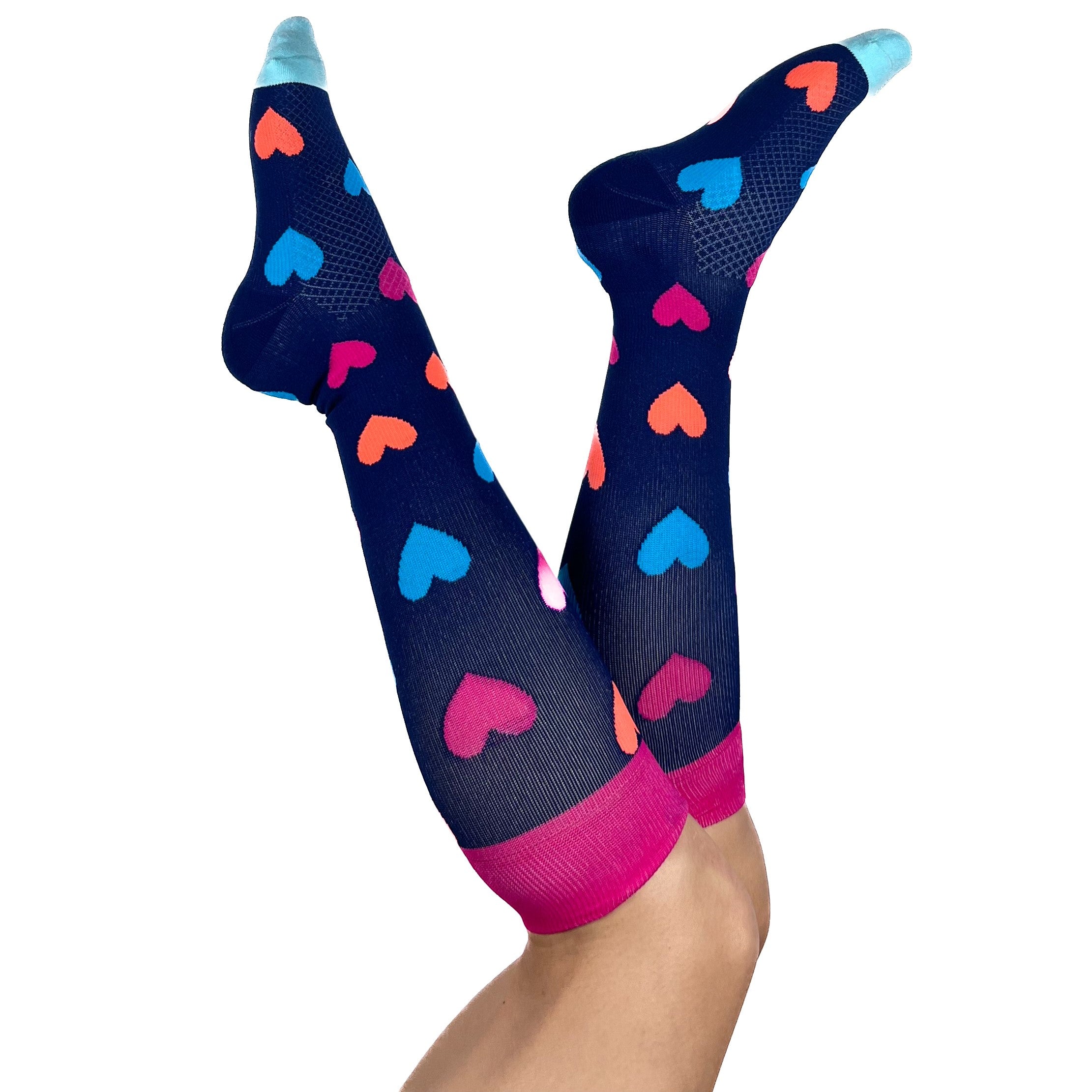 Compression Socks - Hearts, Nabee Compression Socks